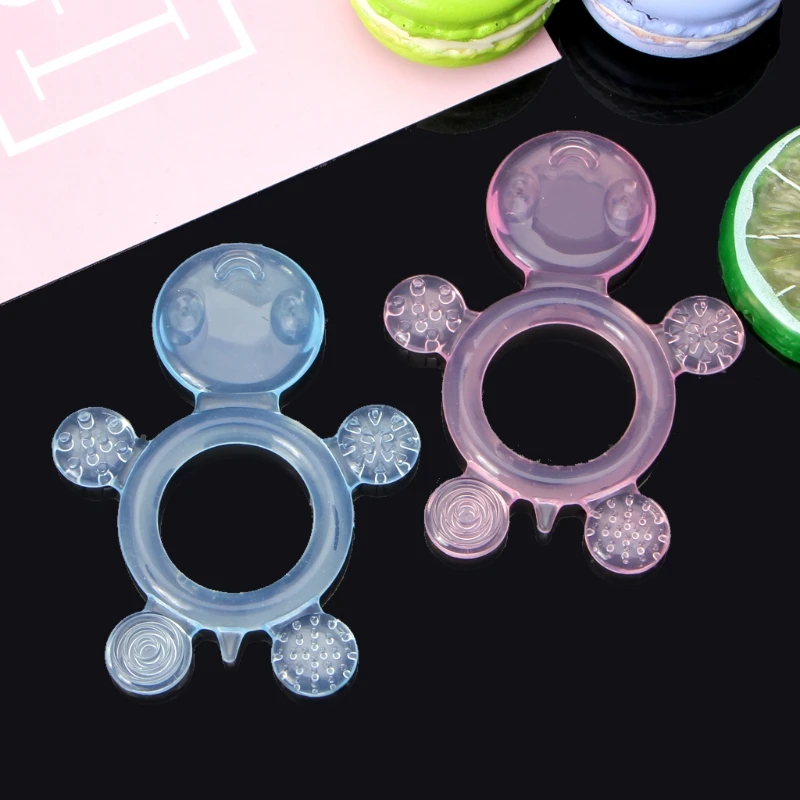 Tortoise Baby Soothing Teether boy girl tooth bit BPA Free Silicone Chew Charms Baby Teething Toys silicone teethers