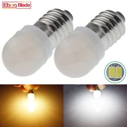 2/4 pz E10 lampadina a LED in miniatura 3V 6 V 3/6 Volt bianco caldo vite aggiornamento lampada sostituire torcia torcia faro bici lavoro luce