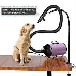 Dual-use Pet Hair Dryer Bracket Telescopic Any Shape Fixation Frame Multipurpose Pet Grooming Accessories Drop Shipping