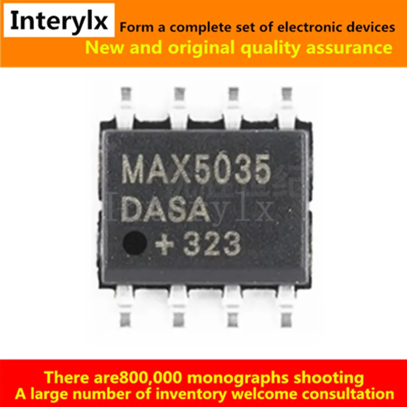 

10Pcs/Lot MAX5035DASA+T MAX5035DAS MAX5035DA MAX5035D MAX5035 IC REG BUCK ADJUSTABLE 1A 8SOIC