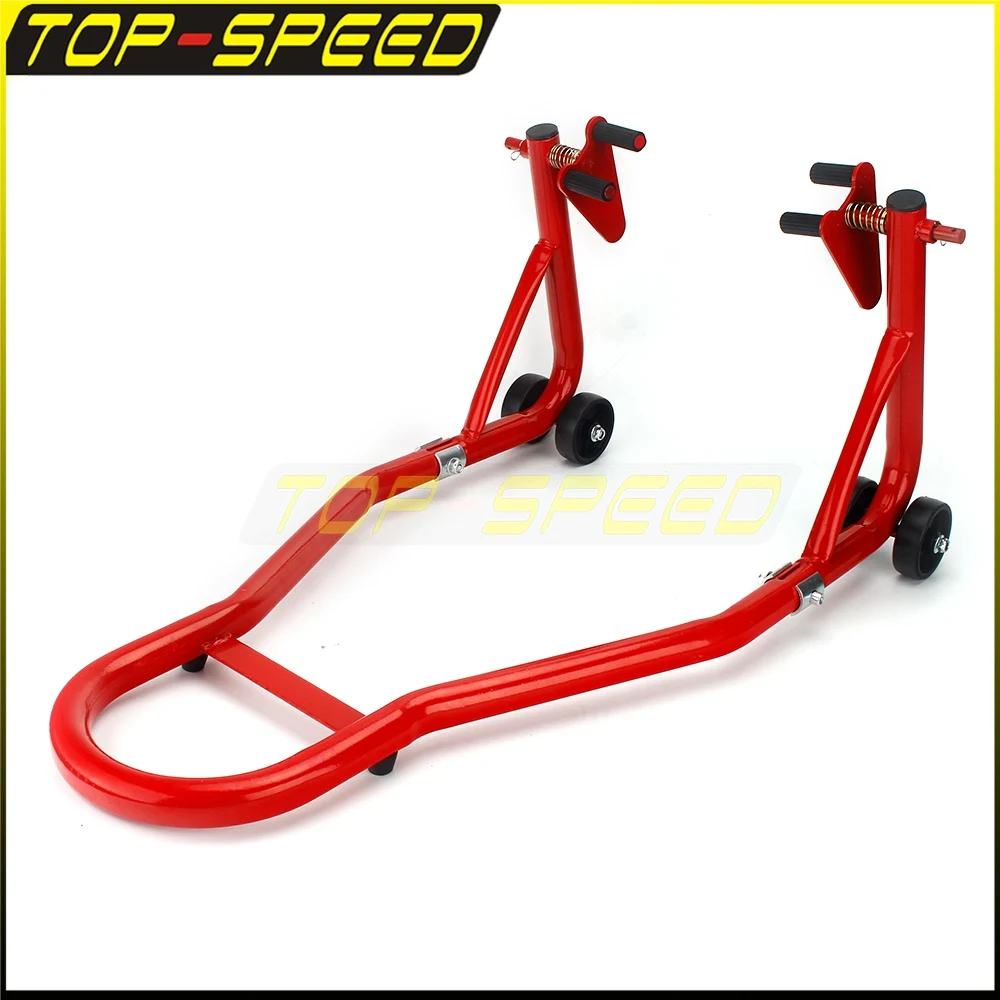 Universele Motorfiets Wiel Lift Stand Band Volledige Set Voorwiel En Achter Frame Voor Honda Kawasaki Bmw Motor Winkel