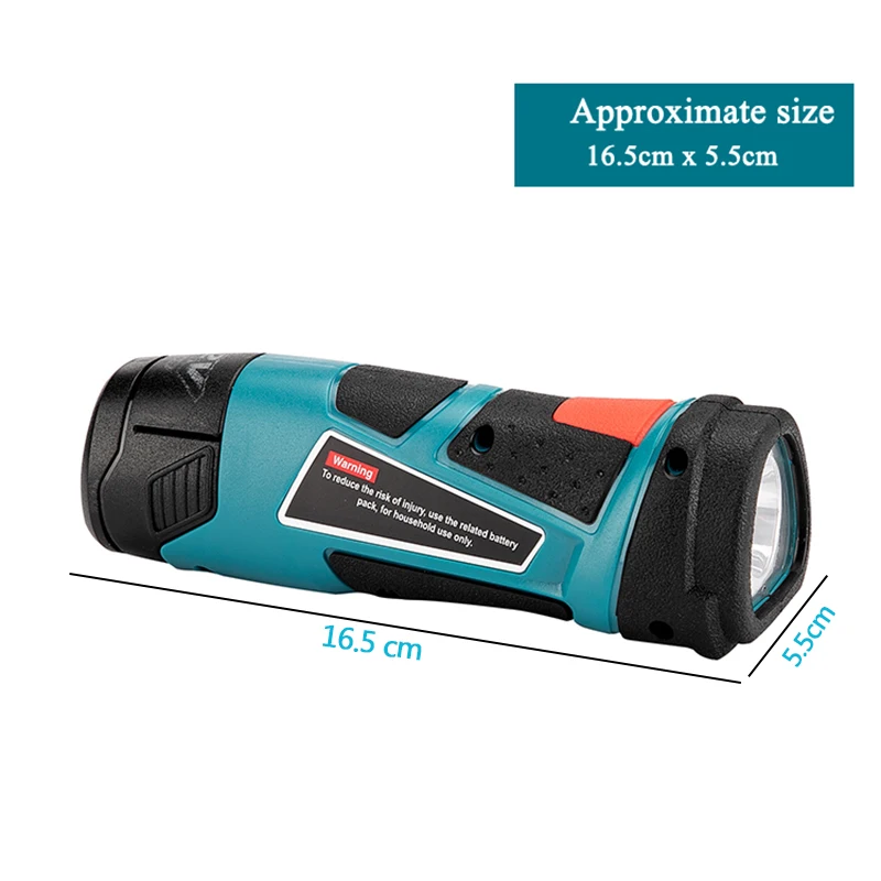 Suitable for Bosch Indoor and Outdoor 3W Tool Light  illuminator Used for Bosch 10.8V Lithium ion Battery BAT413A/BAT411/BAT412A