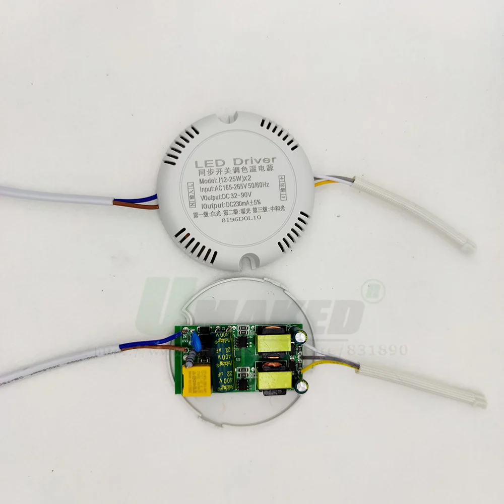 Ultra-Thin LED Driver AC220V To DC28-130V Power Supply Lighting Transformers For SMD Ceiling Lamp 8-12W-18W 24W 36W 48W 60W 80W