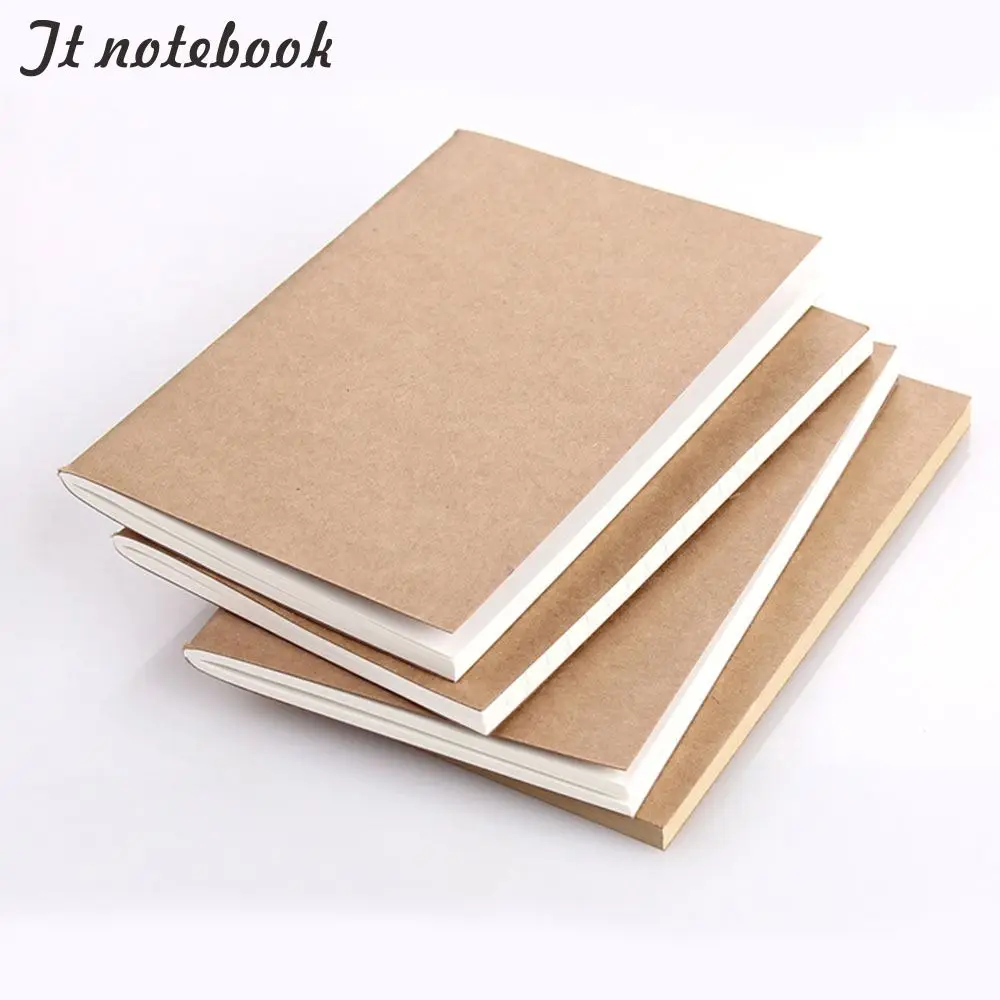 1PC papier pakowy wypełniacz do notesu wkładki papierowe pusta siatka punktowa notatnik pamiętnik dziennik podróżny wkład do notesu Planner Organizer