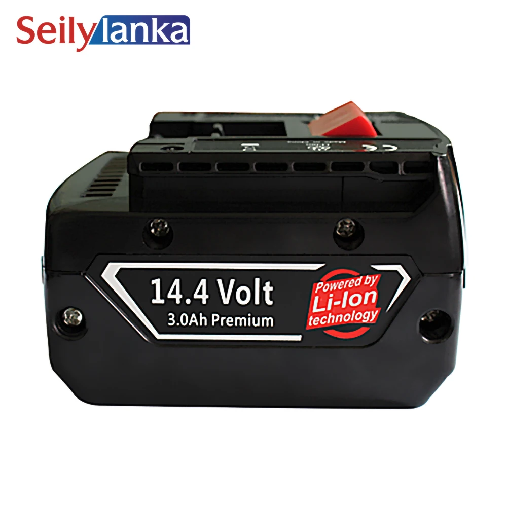 

for BOSCH 14.4V 3000mAh power tool battery Li-ion BAT607 BAT607G BAT614 BAT614G 2607336078 2607336150 2607336224