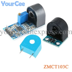 ZMCT103C 5A AC Current Sensor Range Single Phase AC Active Output Onboard Precision ZMCT103 Micro Current Transformer Module