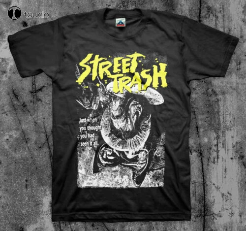 STREET TRASH - Movie T Shirt (Comedy Cult Classic Horror Gore Viper)