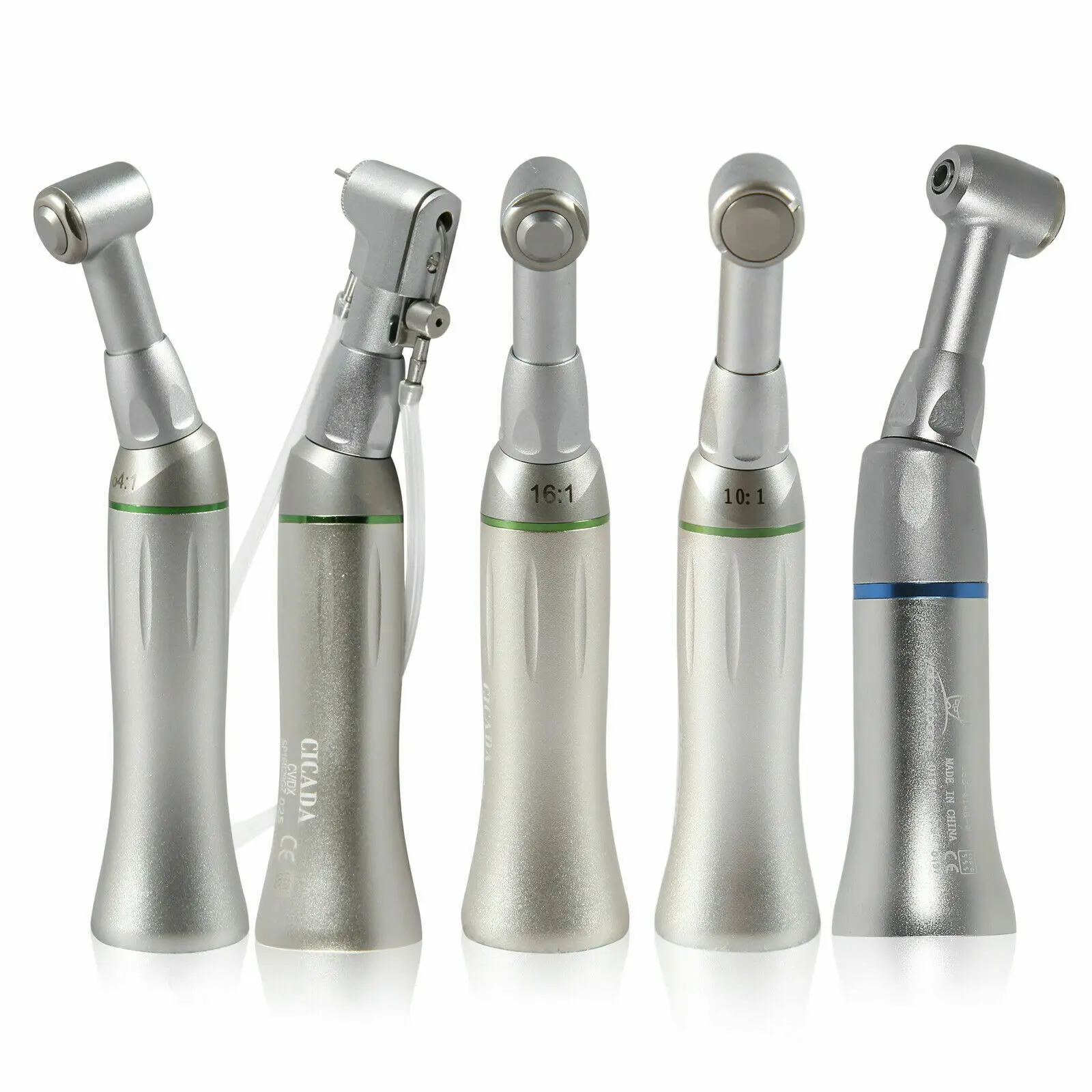 

Dental Low Speed Contra Angle 1:1 10:1 16:1 20:1 64:1 Endo Implant Handpiece