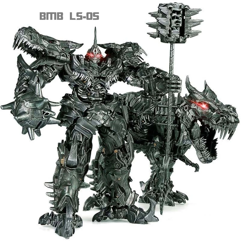 

BMB Transformation Black Mamba LS05 LS-05 Grimlock Alloy Movie Oversize SS Dinosaur Leader Action Figure Robot Toys