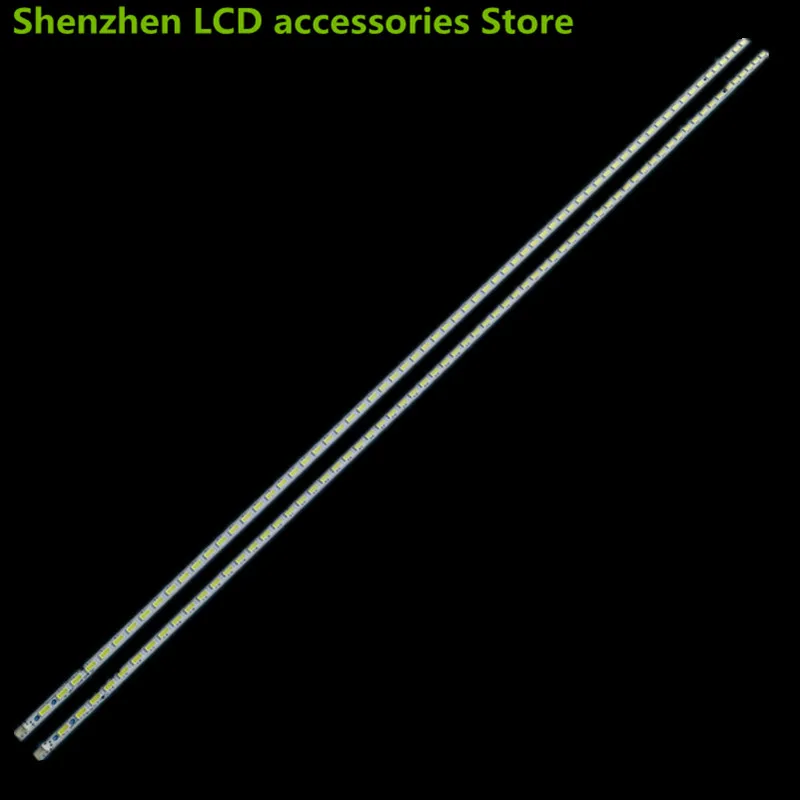 Светодиодная лента для подсветки Sharp, 60-дюймовая фотовспышка, 640A, 550A, 750A, 545A, NX255A, 67,6 см, 68 светодиодов, 6 в, 100%