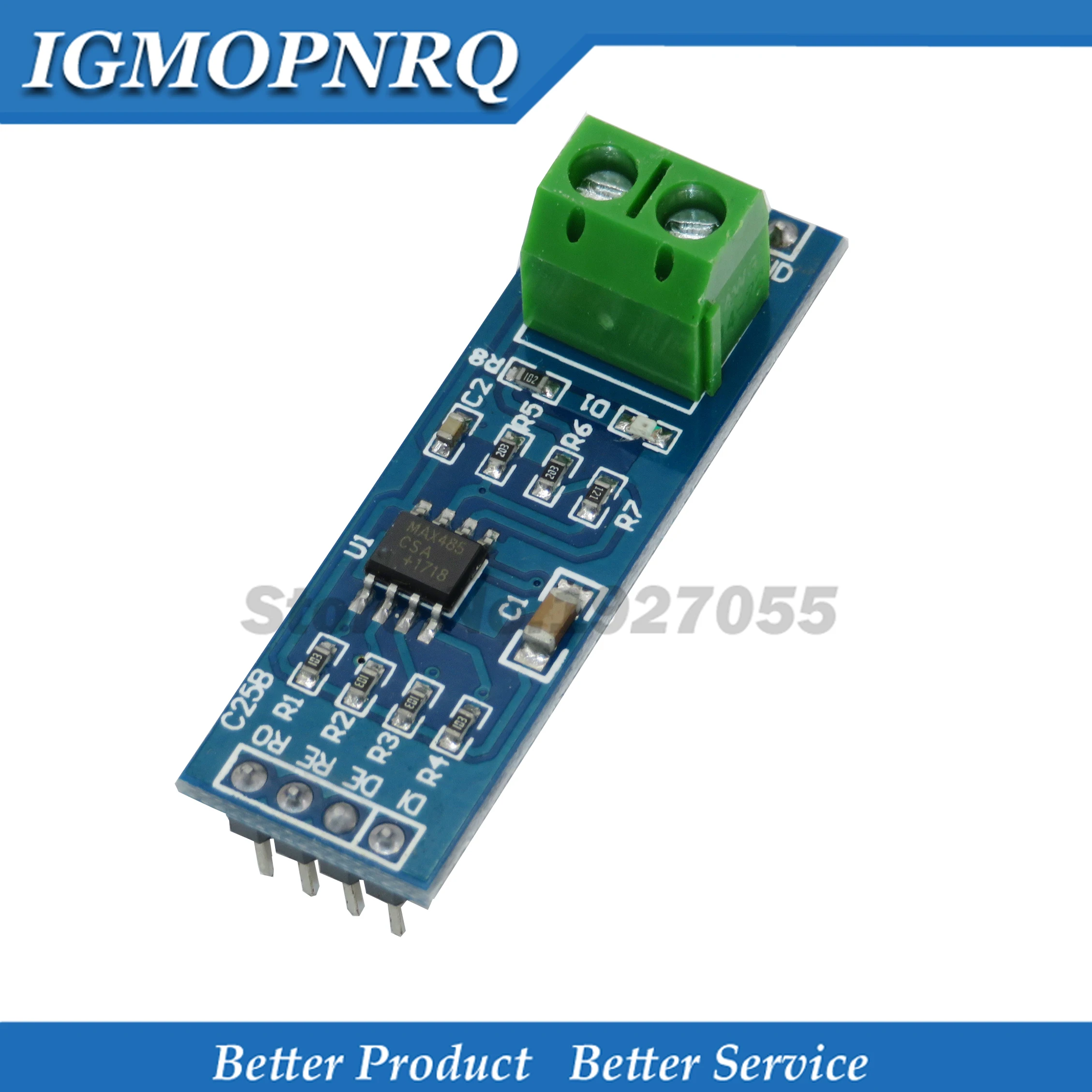 5PCS MAX485 Module RS-485 TTL Turn To RS485 MAX485CSA Converter Module For controller MCU Development Accessories