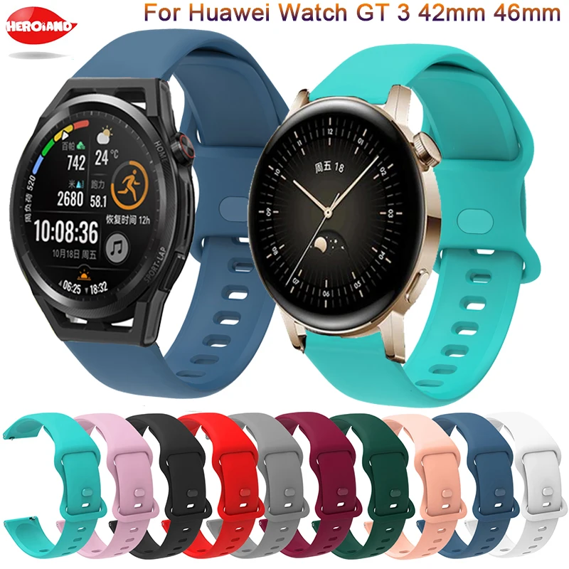 Strap band For Huawei Watch GT3 GT 3 GT2 2 42mm 46mm Smart Watch Honor Magic watch Wristband Replacement Wrist Strap Correa New