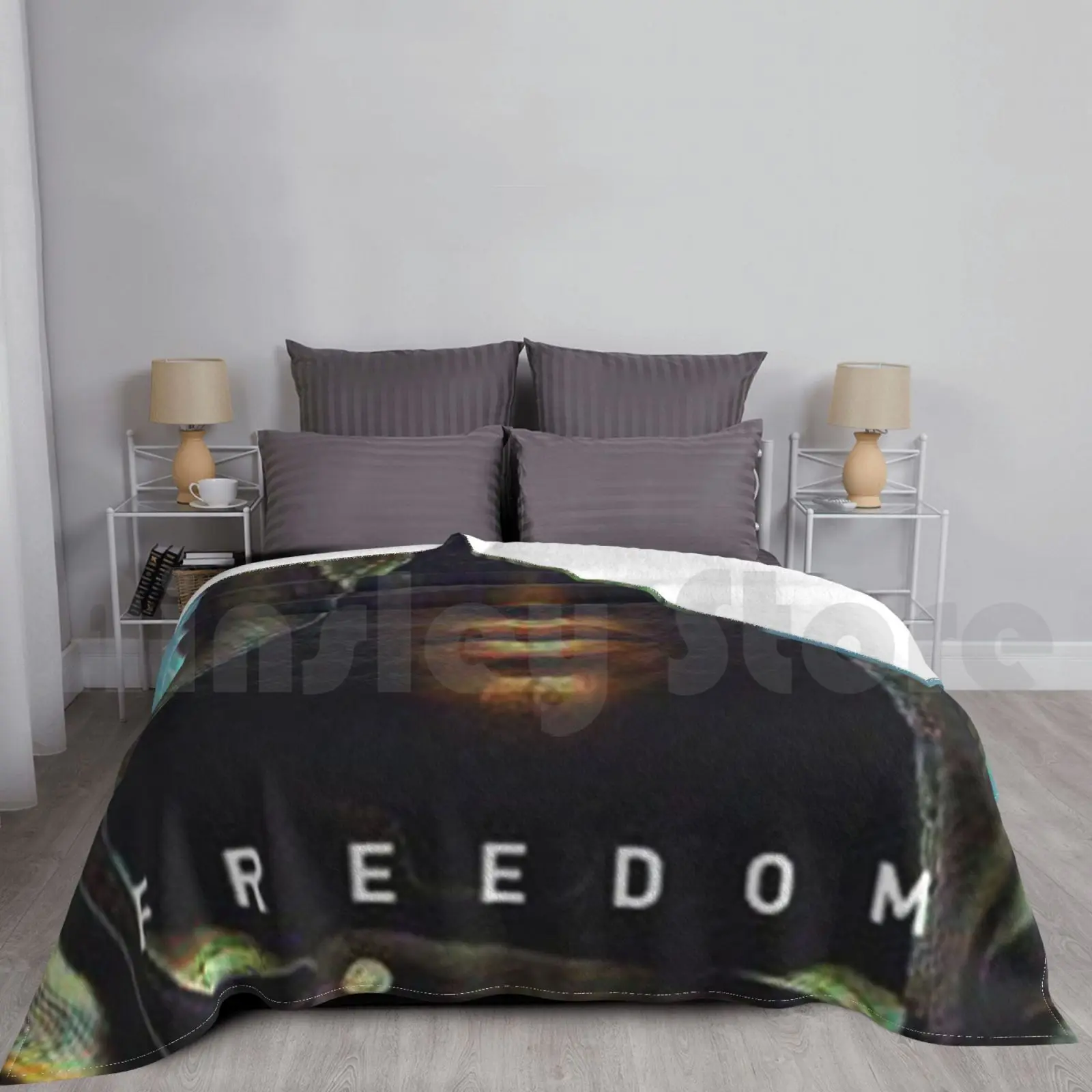 Valhalla Blanket Fashion Custom Viking Game Assassins