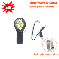 Dropshipping Auto Catch Bracelet for Pokemon Go Plus Smart Wristband Support Bluetooth Rechargeable Bracelet for Android IOS