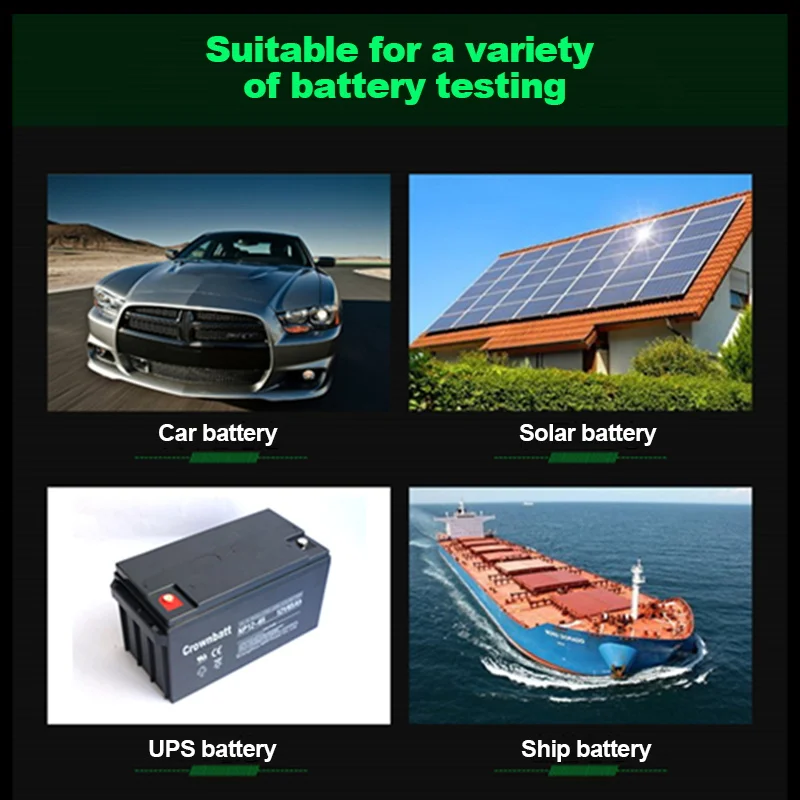 DUOYI DY226 Battery Tester 6V 12V DC Load Cranking Charging Circuit Analyzer UPS Test Lead-acid Battery Measurement Tools