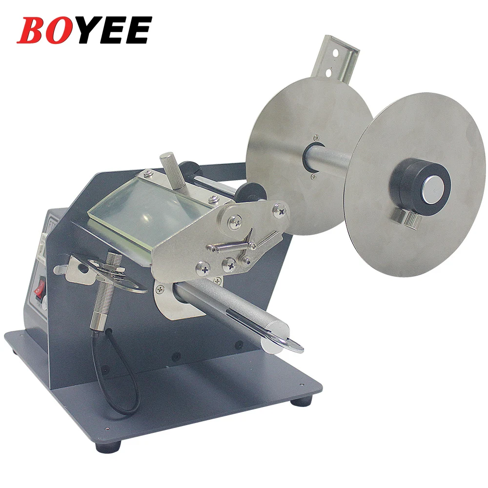 118c Automatic label rewinder barcode paper label paper dispenser automatic label stripper machine