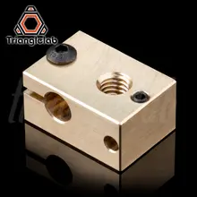 Trianglelab V6 Brass Heatblock for 3D Printers #2