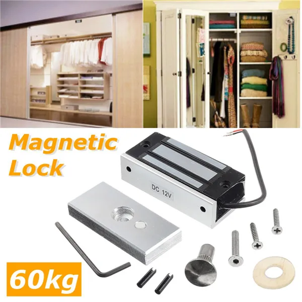 

DC 12V 60kg Visible Installation Door Cabinet Magnetic Lock Access Control System