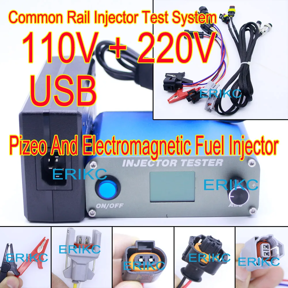 

High Precision Common Rail Injector Test Machine CRI800 Auto Engine Pressure Pump Injection Testing Equipment 220V & 110V