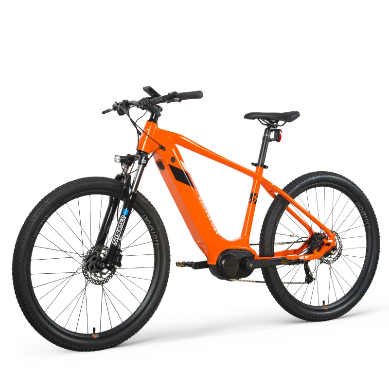 27.5inch electric mountian bicycle 36v14AH Hide lithium battery bafang 250w mid torque motor  max speed 50km/h emtb