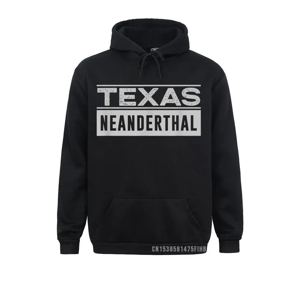 Texas Neanderthal Funny Texan Political Hoodie Faddish Mens Sweatshirts Long Sleeve Hoodies Camisa Sportswears