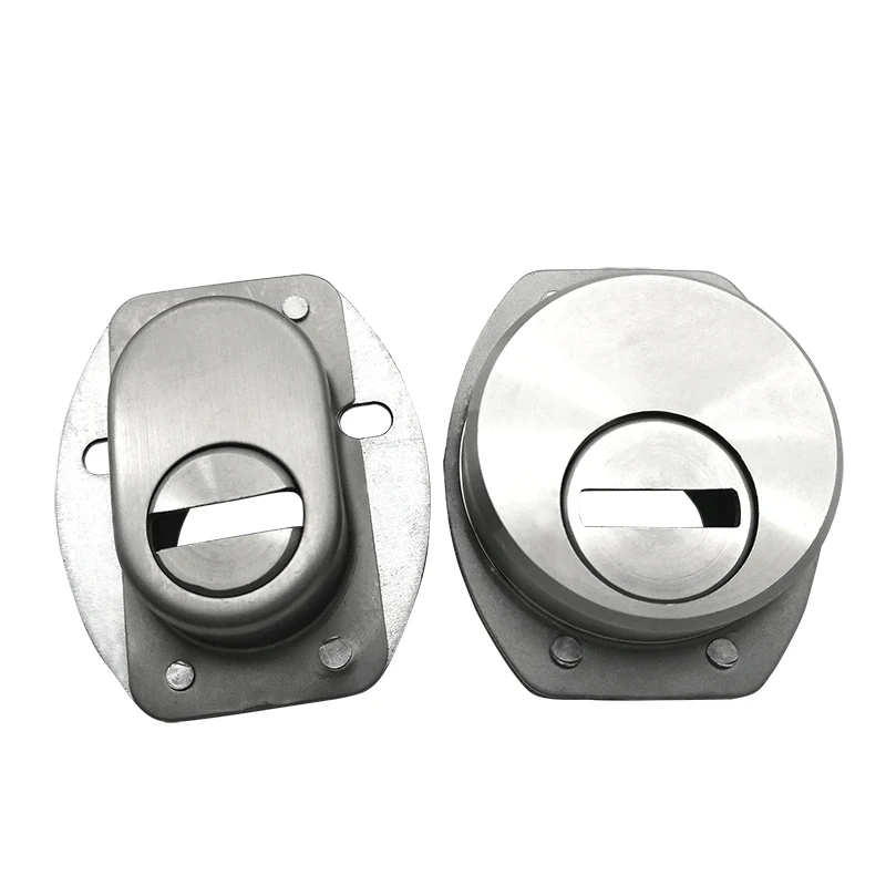 Stainless Steel Anti-Theft Lock Cylinder Lock CapLock Protector Key Hole Plug Universal Type Mechanical Lock Cover