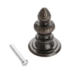Antique Bronze Furniture Handles Knob Kitchen Cupboard Cabinet Knobs and Handles Wardrobe Door Dresser Drawer Pulls 39*27mm