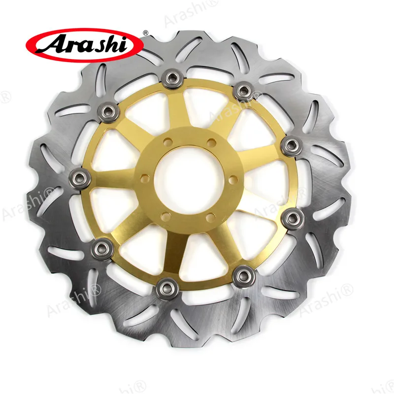 Arashi 1 Pair For YAMAHA FZS FAZER 600 1998-2003 CNC Full Floating Front Brake Disc Rotors FZS600 1998 1999 2000 2001 2002 2003