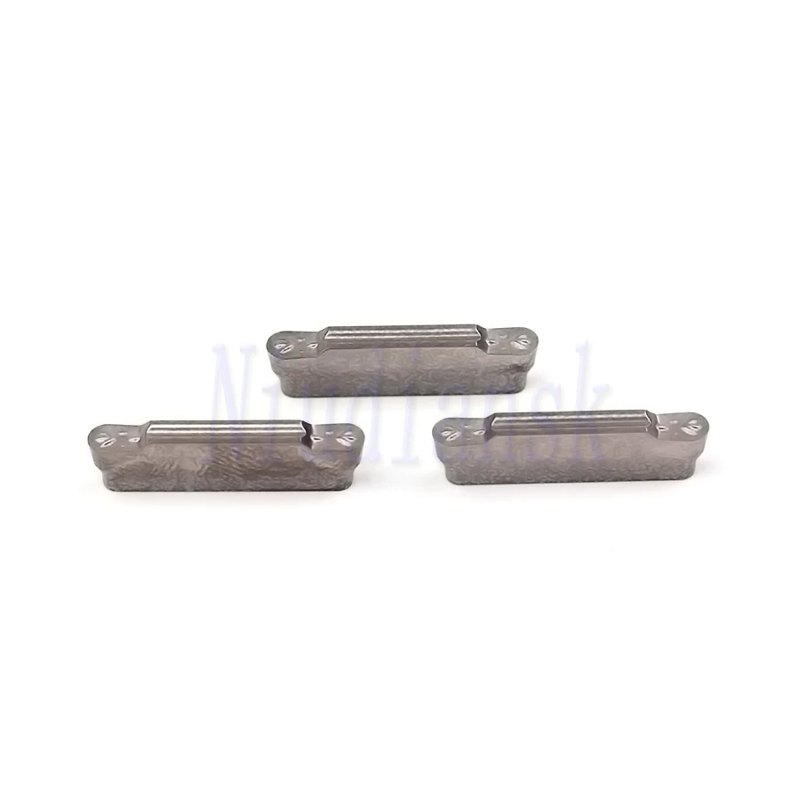 10 pz MRMN200 MRMN300 MRMN400 inserti in metallo duro inserti per scanalatura tornio CNC utensile da tornio per la lavorazione di alluminio e rame