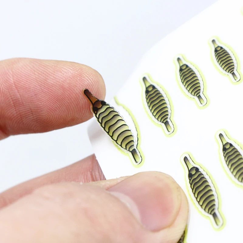 Persuader 4 optional colors elastic gammarus shrimp backs synthetic fly tying materials shaped realistic segment body wrap skin