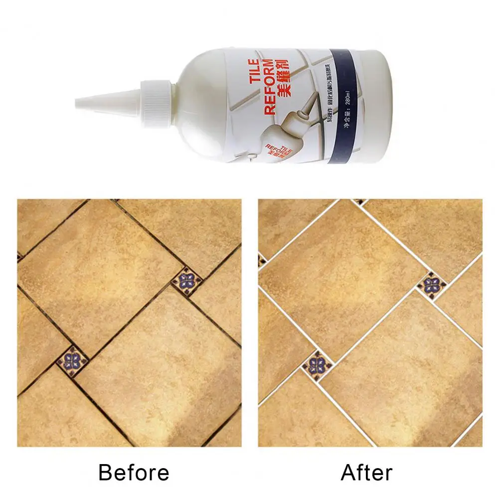 Lechada de azulejos de 150ML, crema multiusos a prueba de moho, lechada de reforma para el hogar