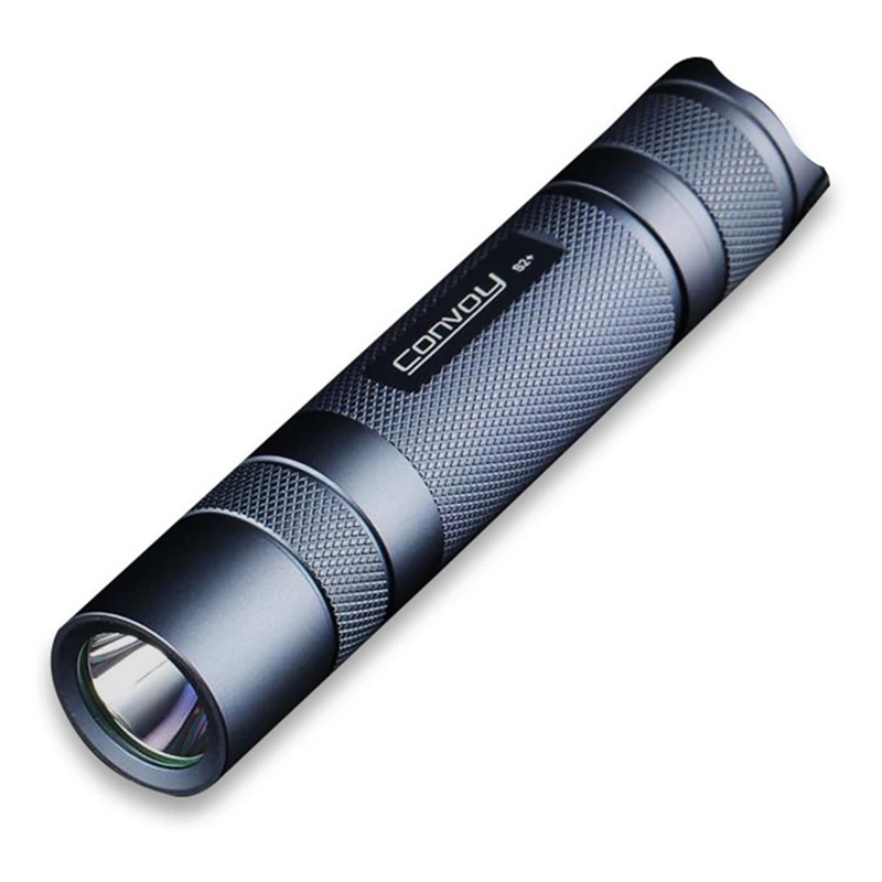 Convoy S2+ with Luminus SST20 Led Flash Torch High Powerful Led Flashlight Grey Linterna 18650 Latarka Camping Hiking Work Light