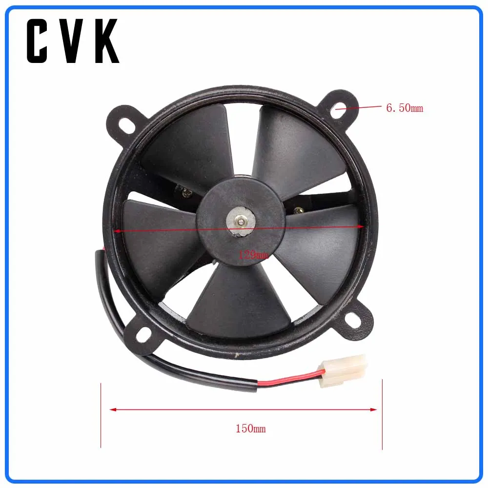 CVK Refit Radiator Fan Water Tank Cooling Fan Assembly For Honda CB400 VTEC Hornet250 Magna VTZ250 JADE STEED400 Motorcycle