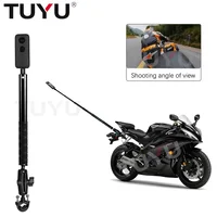 TUYU-palo de Selfie Invisible para motocicleta, monopié, soporte de montaje en manillar para GoPro Insta360 X4 X3 One X2, accesorios de cámara