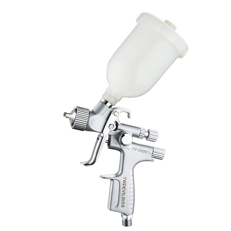 spray paint airbrush paint sprayer hvlp spray gun TV-3200 0.8/1.0MM 250ml cup Spot Repair Painting Tool apply to car paint spray