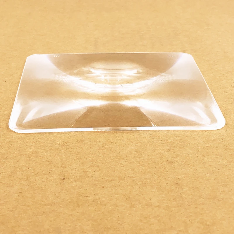 1pcs/lot Focal length 50 mm / 55mm fresnel lens 104*104MM High concentrated lens DIY Solar concentrator Fresnel Lens