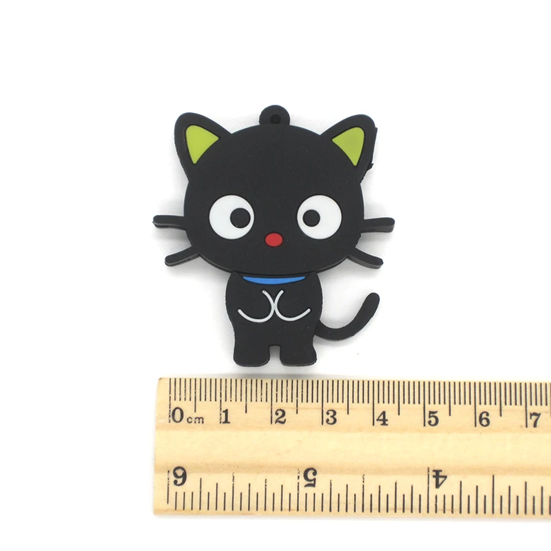 Cartoon Black Cat Pen Drive Usb Flash Drive  32GB 16GB 8GB 4GB 64GB Pendrive Memory Stick U Disk Memory Usb Stick Hot Cute Gifts