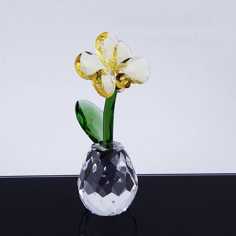 Imagem -05 - Phalaenopsis-boneco Colecionável da Planta Flores de Cristal Sonhos de Orquídea Decoração de Mesa para Casa Natal Aniversário Lembranças para Casamento