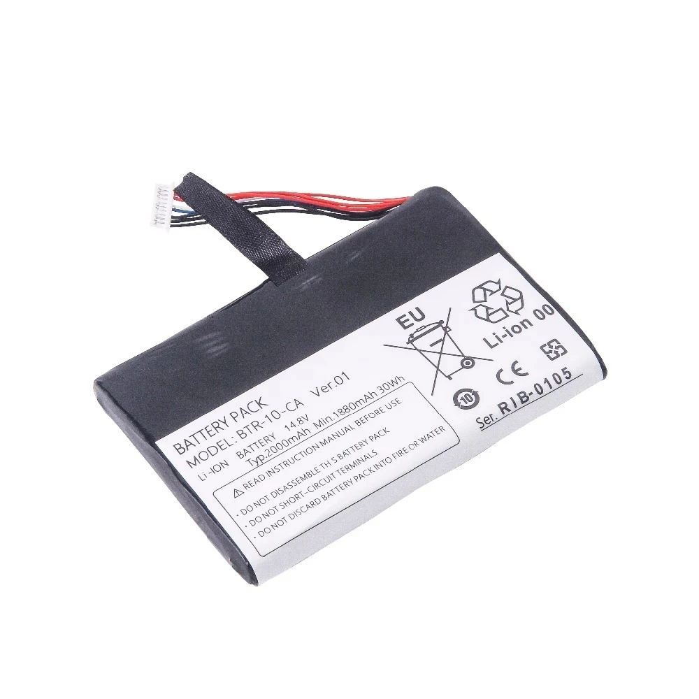 Free Shipping BTR-10-AC battery replacement for FSM-11S FSM-12S FSM-11R 12R Fusion Splicer BTR-10 Battery Pack S015527