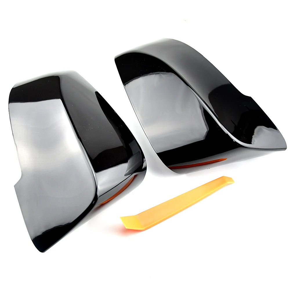 

Rearview Mirror Covers for Bmw 5 Series F10 F11 Lci 2014-2017 Caps Replacement Side Rear-View Carbon Fiber Gloss Black