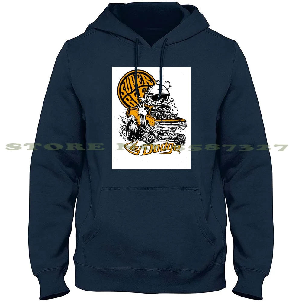 Odd Rods Super Bee Long Sleeve Hoodie Sweatshirt Mopar Superbee Chrysler Retrostickersnz Retrostickers