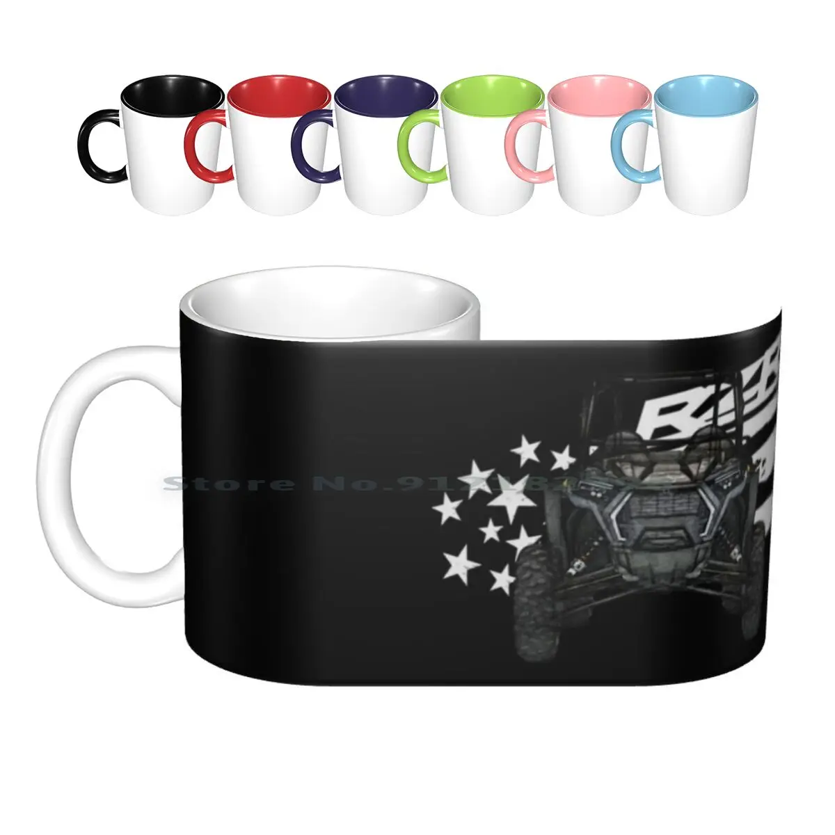 Rzr Onyx Graphic Ceramic Mugs Coffee Cups Milk Tea Mug Polaris Rzr Xp1000 Rzr Rzr Rzr Graphics Polaris Off Road Utv Side X Side