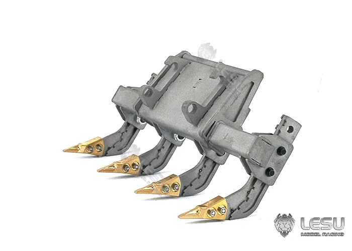 LESU RC Parts Metall-Ripper-Scarifier für 1/14 Maßstab RC Hydrauliklader Aoue LT5H LT5 Skid-Steer Truck DIY Modellspielzeug – Detail 6