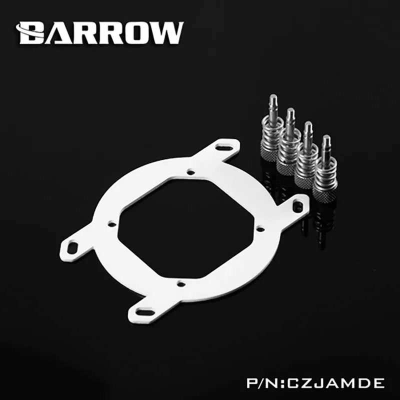 Barrow PC water cooling CPU holder bracket stand For AMD RYZEN AM4 platform water block black sliver CZJAMDE