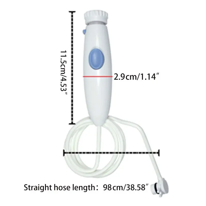 Higiene Oral Dental estándar de accesorios de manguera de agua de mango de plástico de Kit de montaje para irrigador Oral WP-100 WP-110