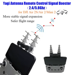 for DJI Air 2S Mavic Air2 Mini 2 Remote Controller Signal Booster Range Extender Yagi Antenna Drone 2.4/5.8Ghz Drone Accessorie