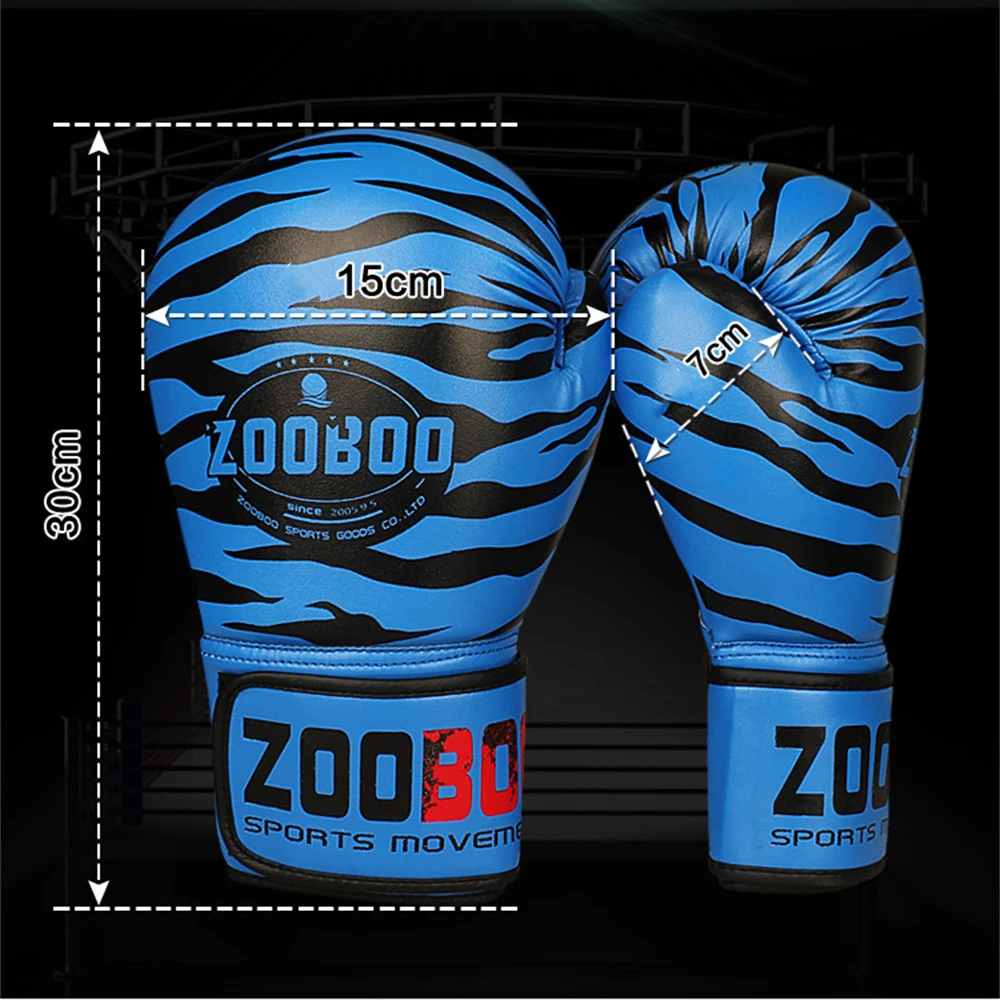 PU Boxing Gloves with Liner, 10 oz, Breathable, Explosion-proof, Sanda, MMA, Karate, Muay Thai, Kickboxing Training, 1 Pair