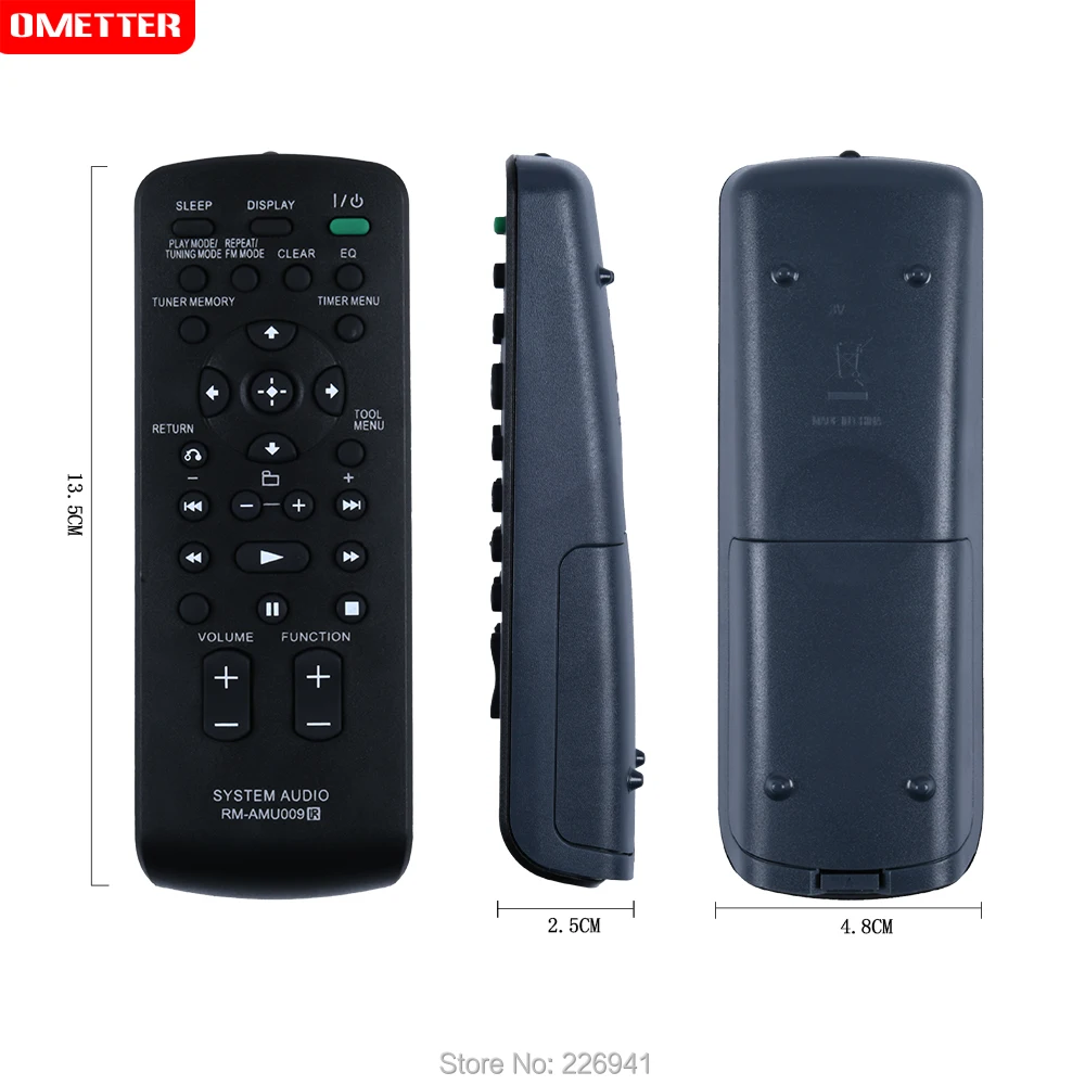 RM-AMU009 RM-AMU012 RM-AMU053 RM-AMU166 HI/FI remote control  for sony home theater GTK-X1BT RDH-GTK17IP FST-GTK37IP SS-WG2I