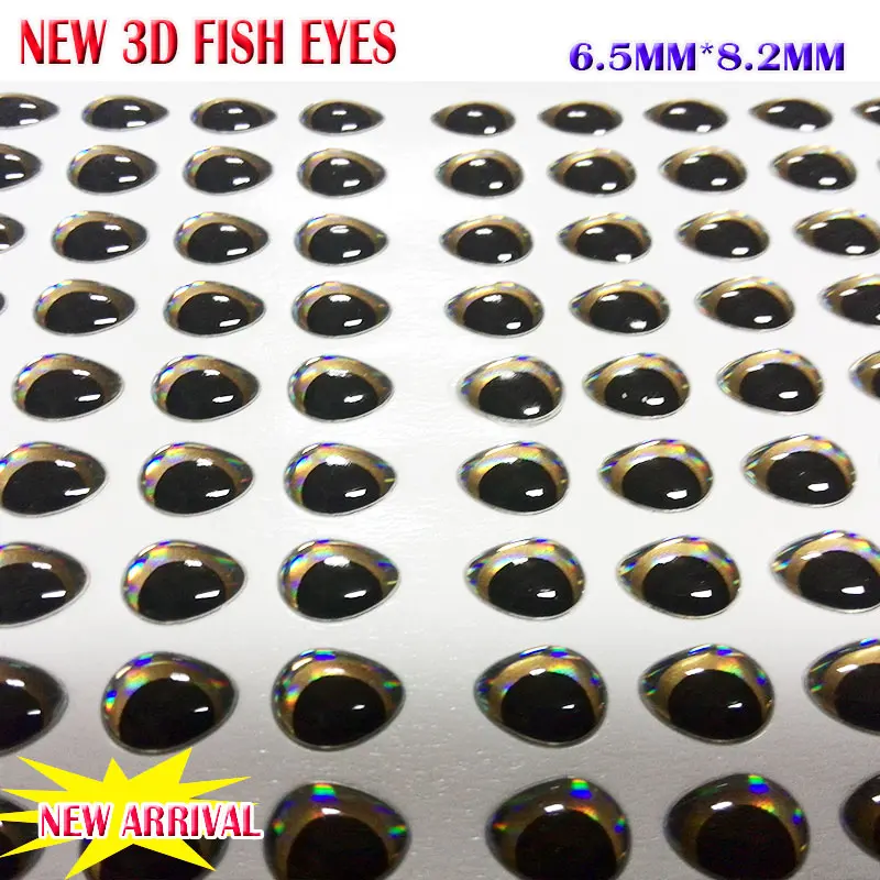 Ojos de Pez 3D para Señuelos – 4 Tamaños Disponibles - imagen 5