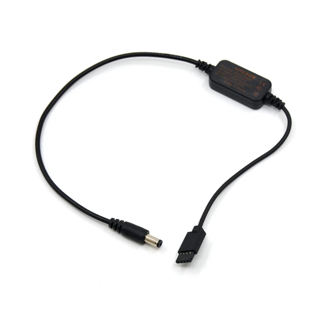 Step-Down Adapter Cable for DJI Ronin-S to Supply Power for PW20 DR-E6 DR-E18 DC Coupler NPFW50 LPE6 LP-E17 BP-511 Dummy Battery